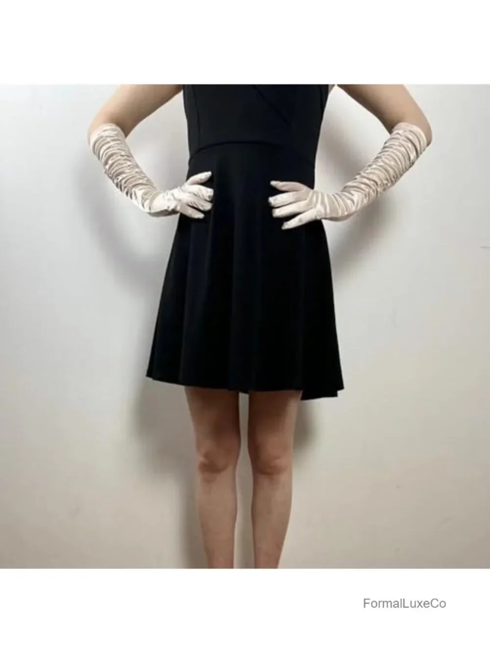 Long Satin Opera Gloves Wedding Bridal Party Costume Accessories Formal